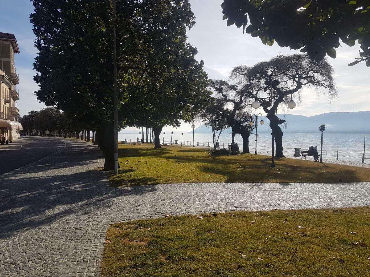 Monolocale Piano Terra Direttamente Sul Lago 베르바니아 외부 사진
